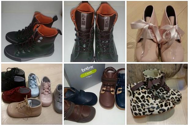 zapatos infantil en Pasiños