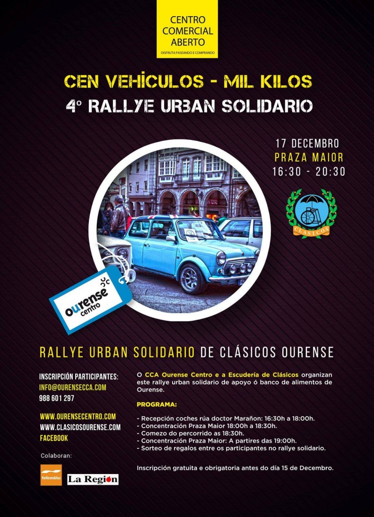 rallye solidario ourense centro