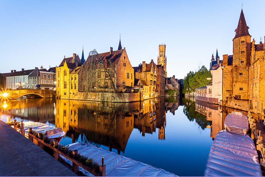 Vista de Flandes, Belgica.