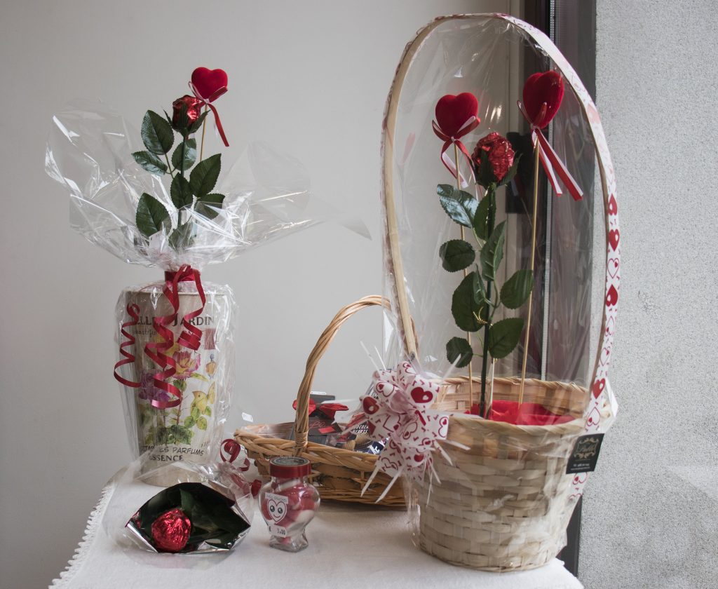 Rosas comestibles de chocolate San Valentín