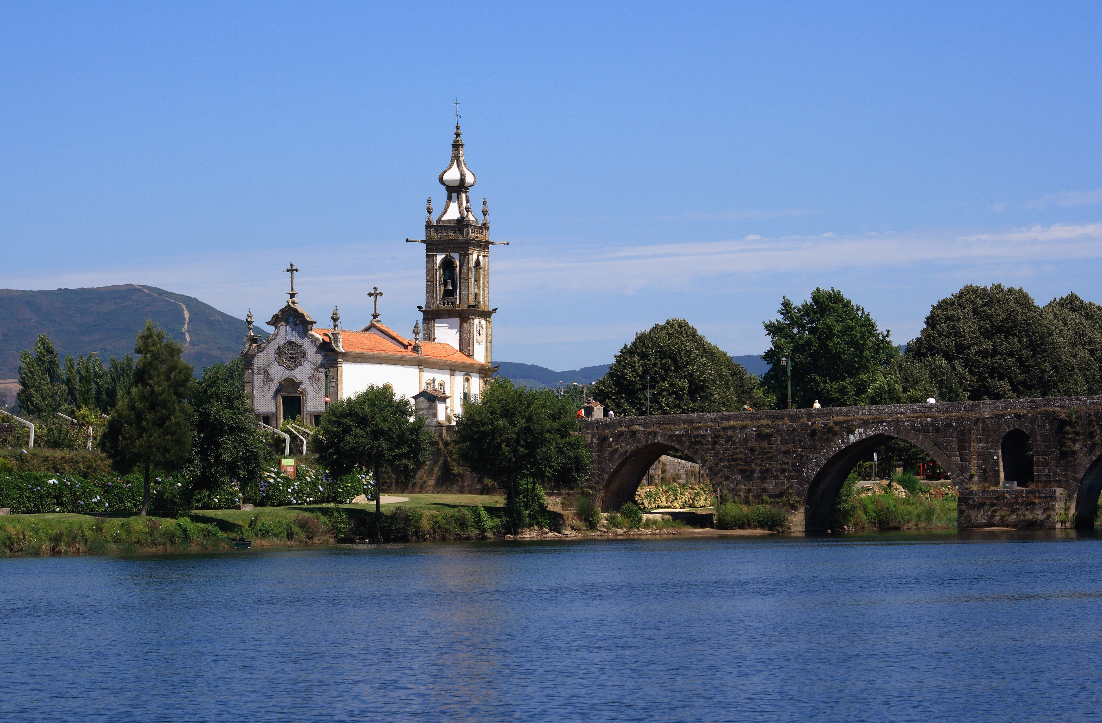 Ponte de Lima paisaje.