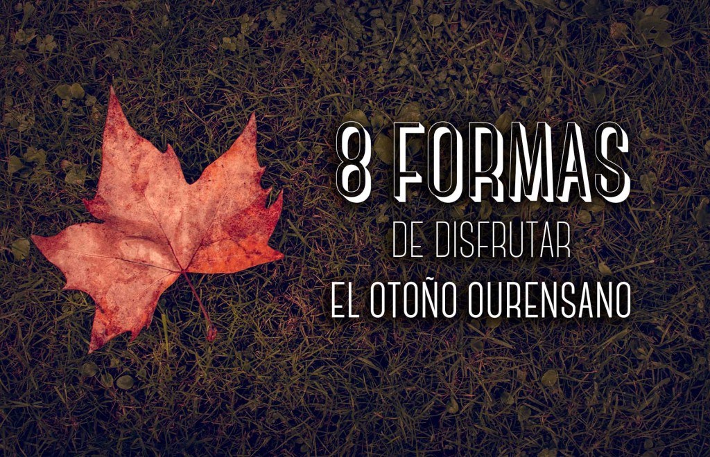 8 formas de disfrutar el otoño ourensano