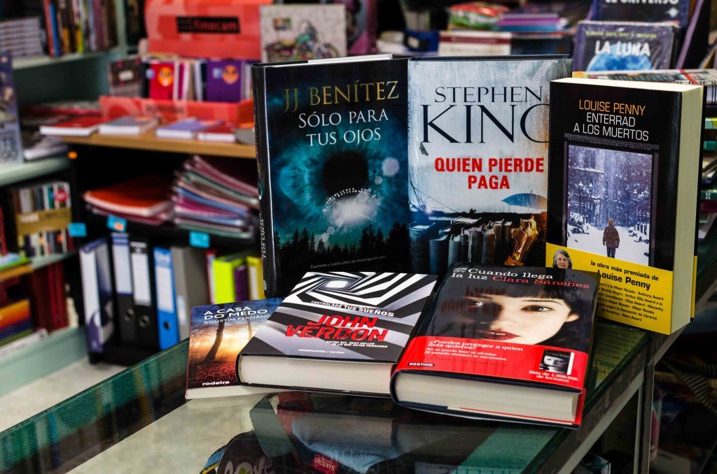 Libros de Terror de Librería Padre Feijoó