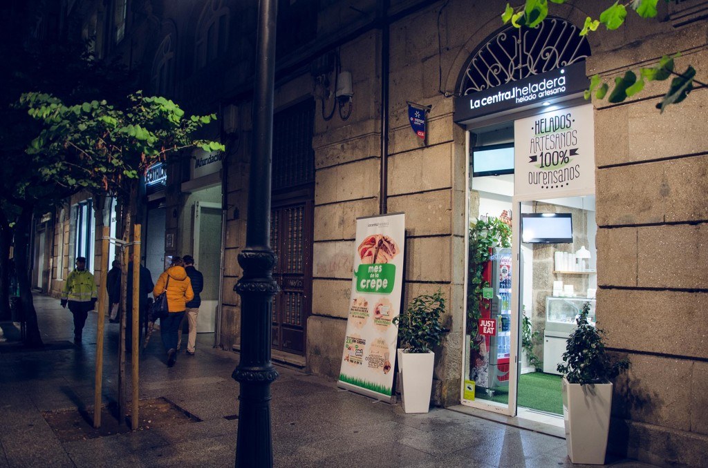 La central Heladera Rúa do Paseo Ourense