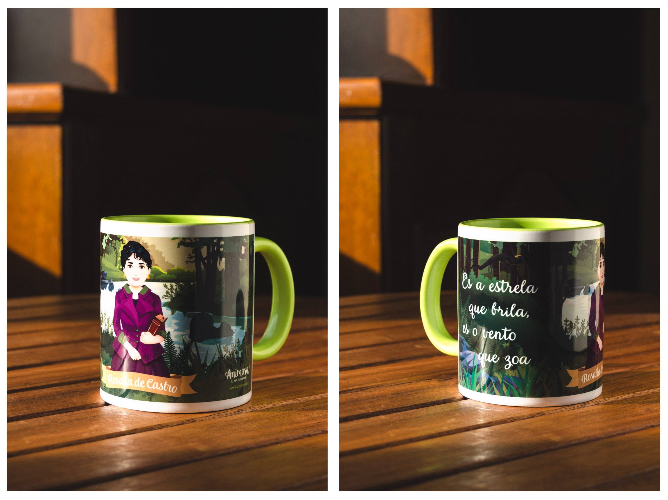 Taza rosalia de castro - Librería Internacional Nobel Ourense