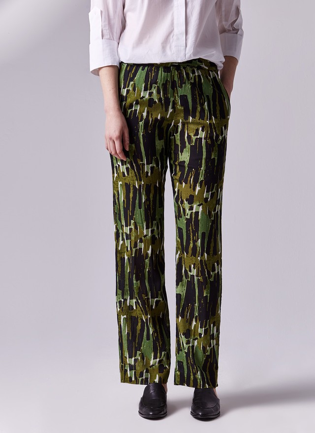 Pantalon estampado adolfo dominguez