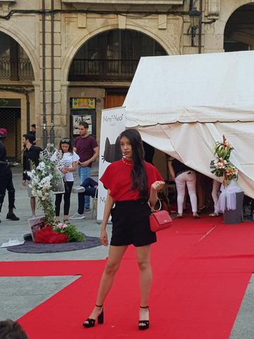 Desfile Nuria Vidal Praza Maior Ourense