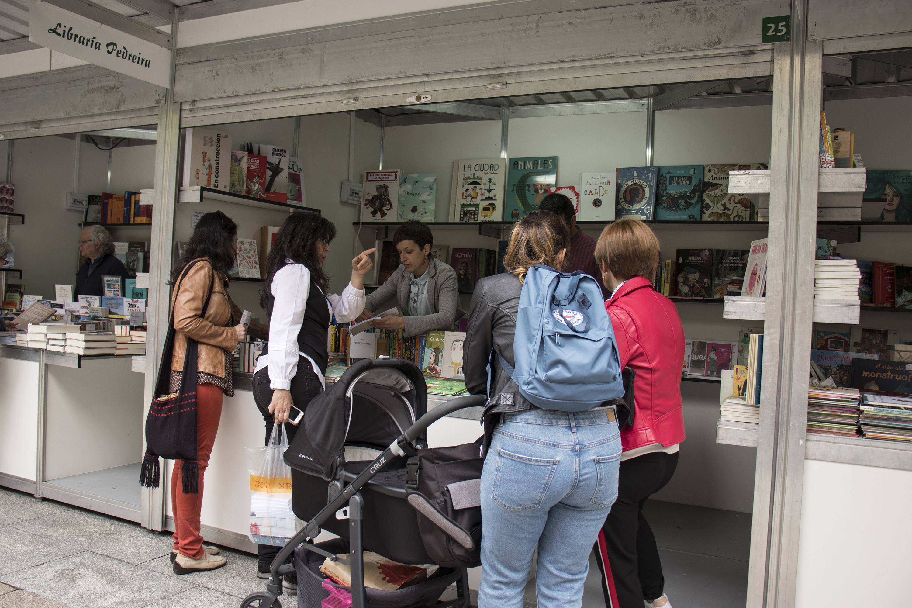 Feira do libro de Ourense 2018 Calle Paseo Ourense