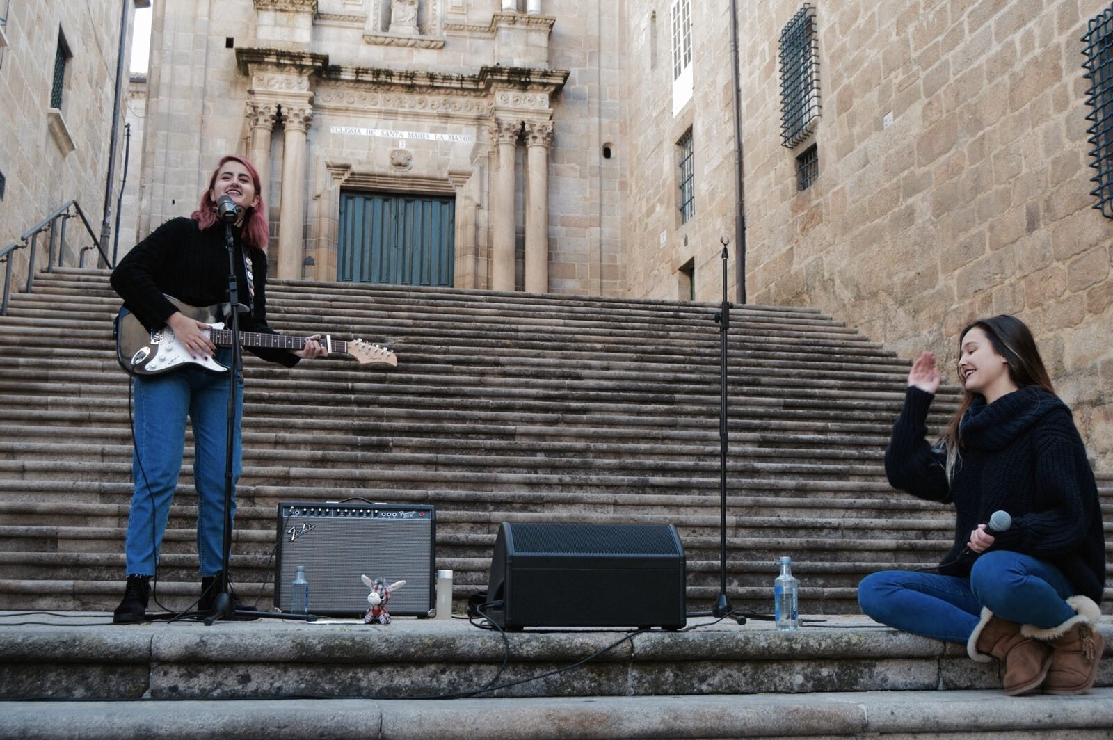 Kicking Roses, dúo musical Ourensano