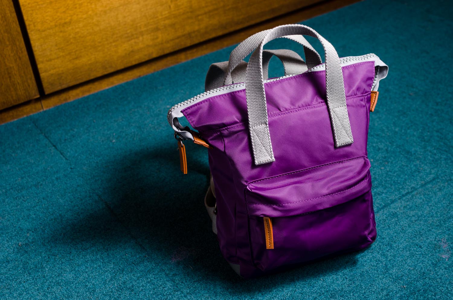 MOCHILA MORADA TELA TRENDTANTRA