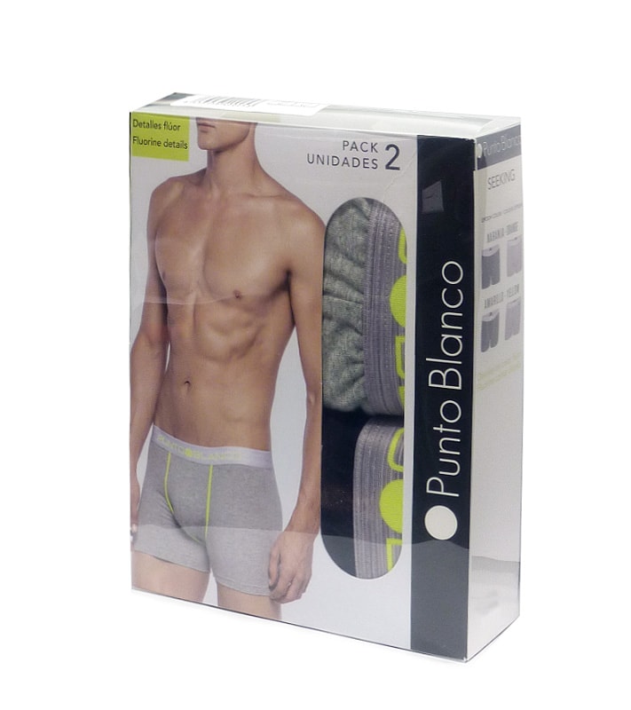 Caja de calzoncillos Boxers Punto Blanco Seeking Maistendencia