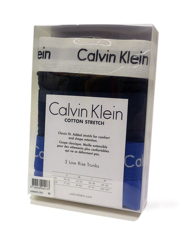 De Dios tormenta sal Pack de 3 Calzoncillos Calvin Klein algodón 1KU - Maistendencia