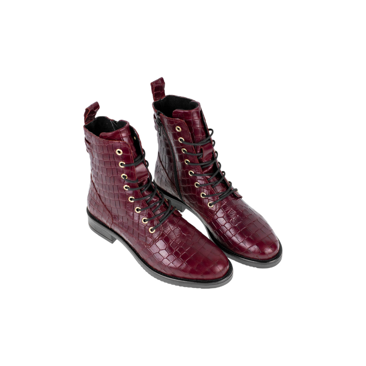 Botin militar online piel