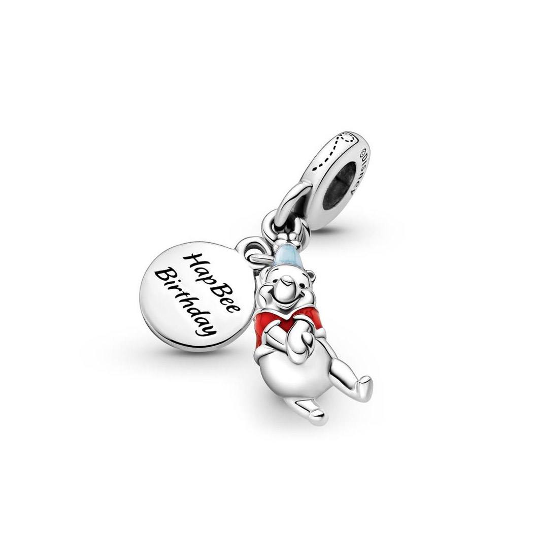 saltar Resaltar Producción Charm Colgante Pandora Cumpleaños de Winnie the Pooh de Disney 799385C01 -  Maistendencia