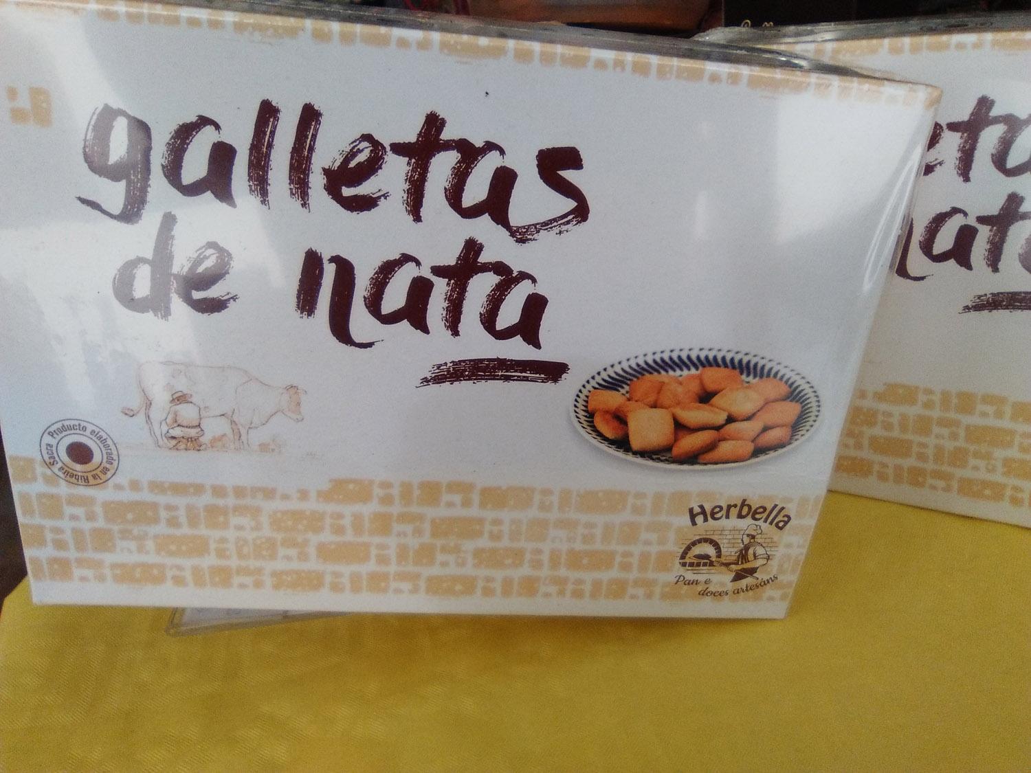 Galletas de Nata Artesanas Herbella