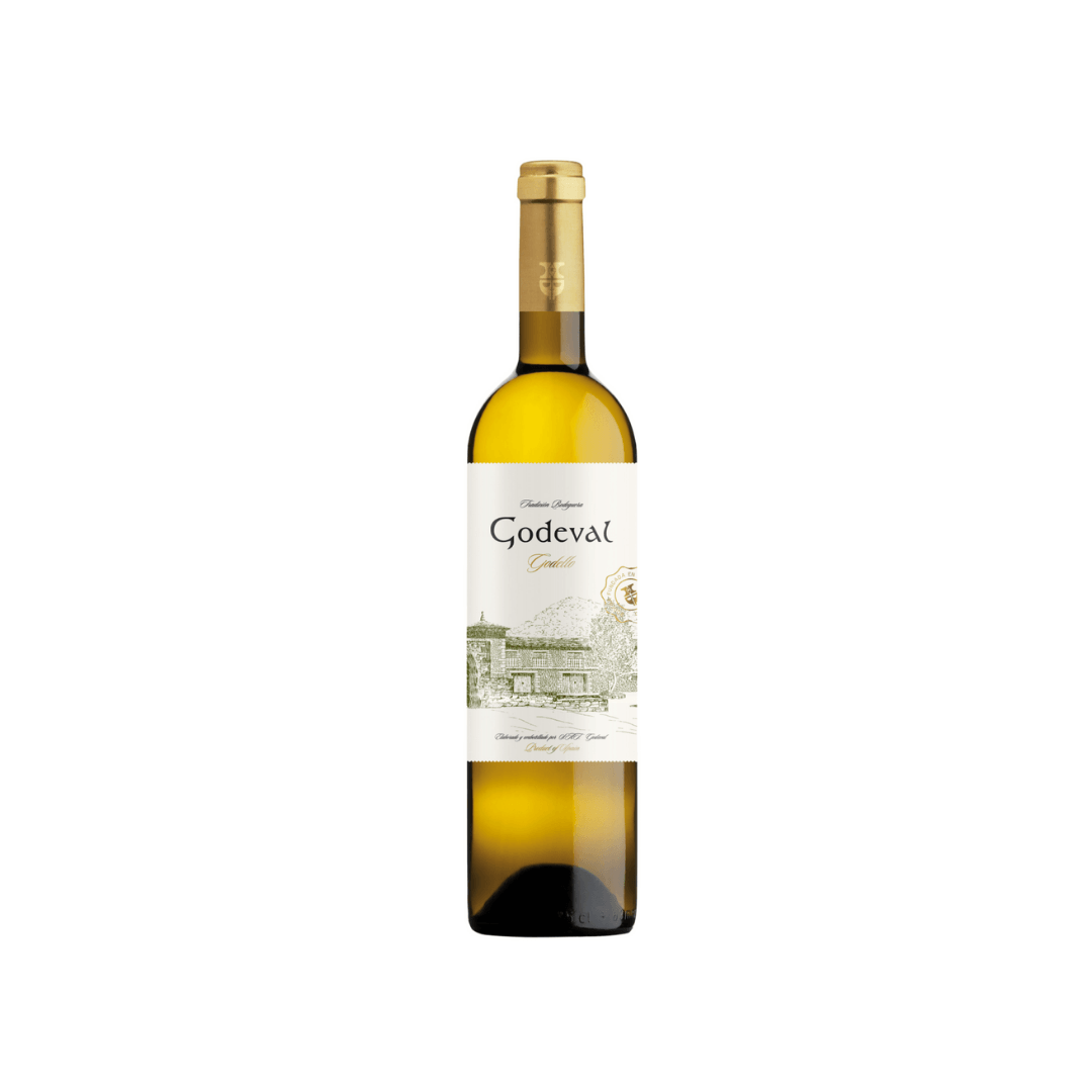 Botella vino Godeval Godello
