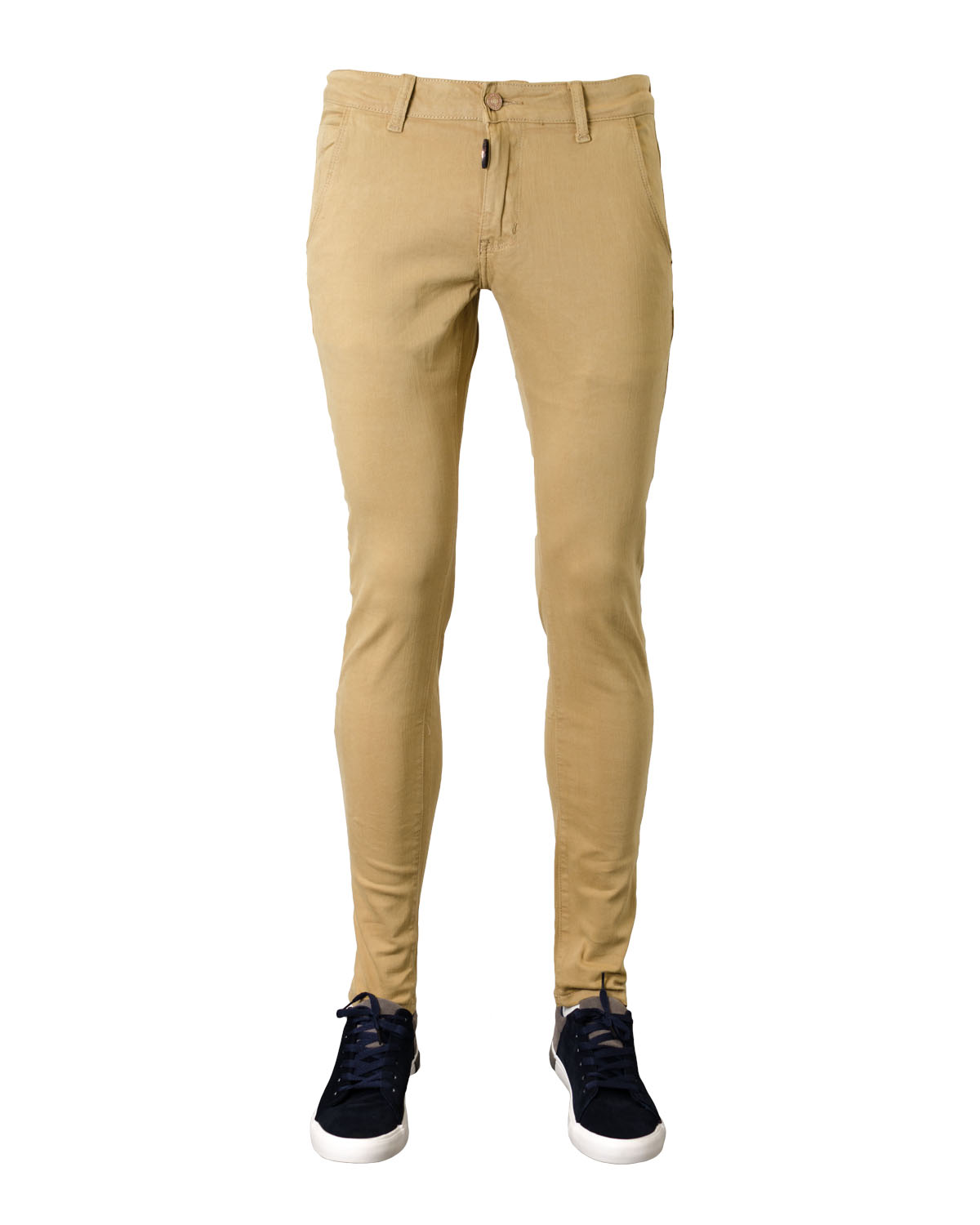 Pantalón skinny camel Dark \u0026 Fish Hombre - Maistendencia