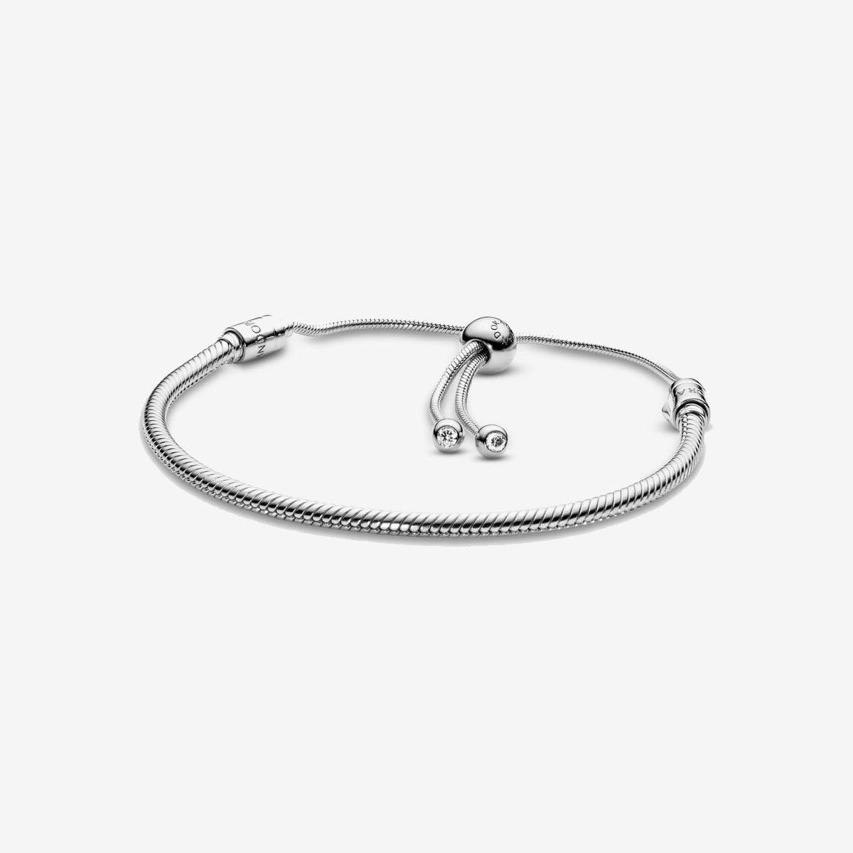 Pulsera plata ley Deslizante Charms - Maistendencia