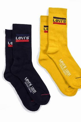 Comprar Pack Calcetines Levis azules y amarillos para hombre