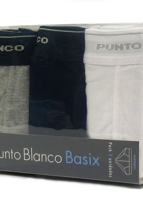 Oferta ONline Pack 2 Slips Punto Blanco Basix negro