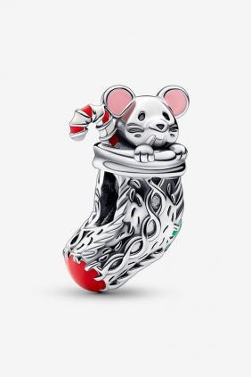 Pandora Charm Ratón y Calcetín