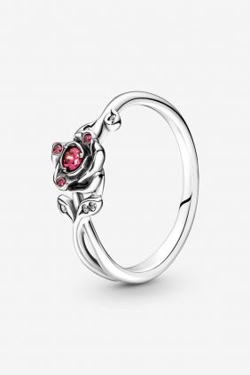 Anillo Rosa de la Bella y la Bestia de Disney Pandora