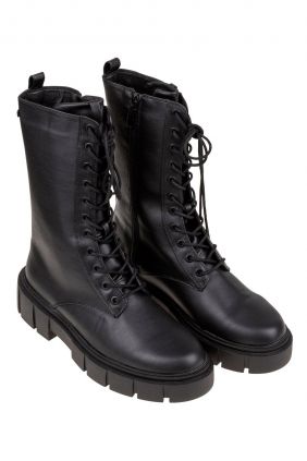 Comprar online Bota Militar Caña Alta Mustang  de Mujer 50191