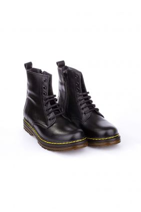 Bota estilo militar en piel con cremallera Bran´s (varios colores)