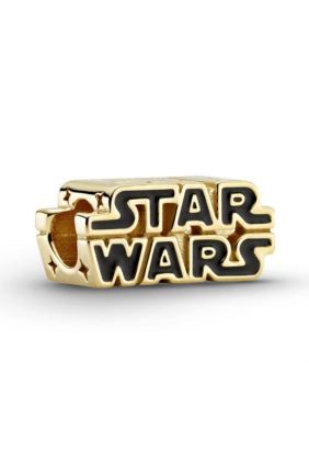Charm en Pandora Shine Logo Brillante Star Wars™ en 3D