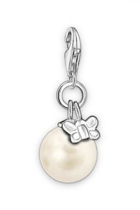 Comprar online Charm perla con mariposa Thomas Sabo 0558