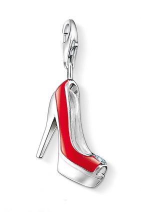 Comprar Charm zapato tacón rojo con brillante Thomas Sabo online