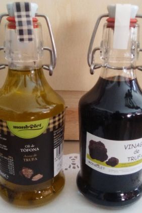 Comprar Aceite de oliva virgen y Vinagre con trufa