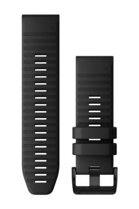 Correa de reloj QuickFit™ 26 Garmin Silicona negra