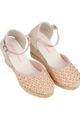 Comprar online Cuña Trenzada, Esparto, Pinkdesert 121123 rosa