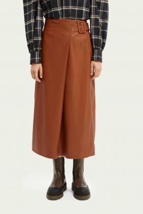 Falda piel sintética Maison Scotch