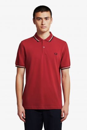 Comprar Polo Hombre Fred Perry M3600 Rojo intenso online