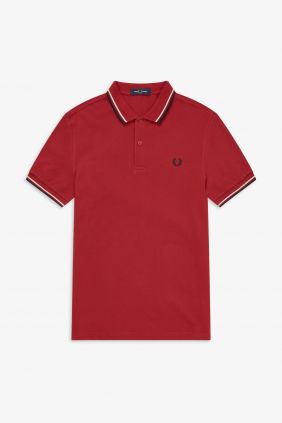 Comprar Polo Hombre Fred Perry M3600 Rojo intenso online