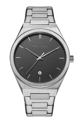 Comprar online Reloj Meller Nairobi black silver 11PN-3.2SILVER