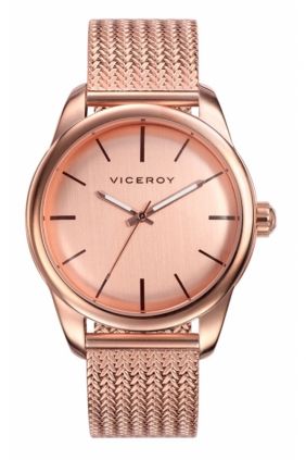 Reloj Viceroy caballero vintage rosa con armys de esterilla