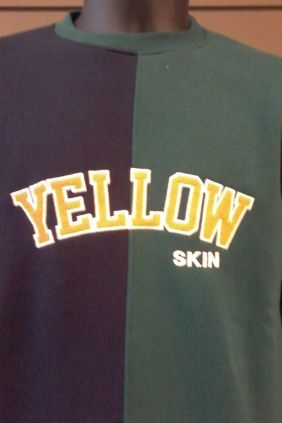 Comprar online Sudadera cuello caja Yellow Skin