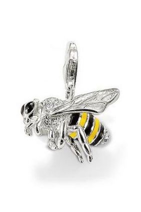 Thomas Sabo Colgante Abeja Esmalte