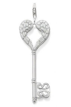 Thomas Sabo Colgante Llave Corazon Alas