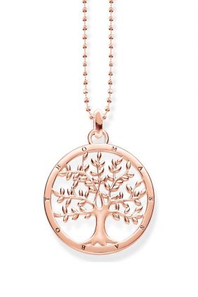 Thomas Sabo Colgante con Cadena Arbol de la Vida rose