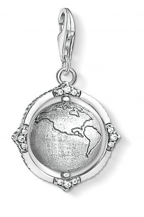 Thomas Sabo colgante charm Globo Terraqueo Vintage