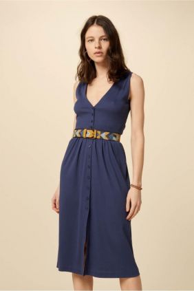 Comprar Vestido Sessùn Keel Blue sin mangas