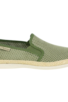 Alpargatas Hombre de Verano Verdes con Detalle de Esparto - Potomac 530