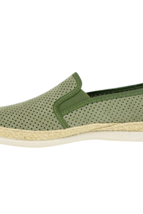 Alpargatas Hombre de Verano Verdes con Detalle de Esparto - Potomac 530
