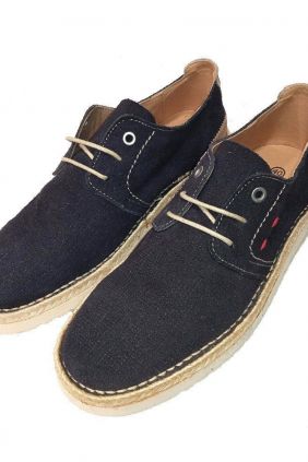 Alpargatas Hombre Esparto en Piel Serraje Brans Talla 40