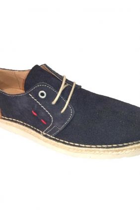 Alpargatas Hombre Esparto en Piel Serraje Brans Talla 40