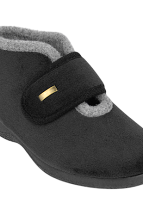 Bota Casa Mujer Invierno Velcro Relax Javer 47-239